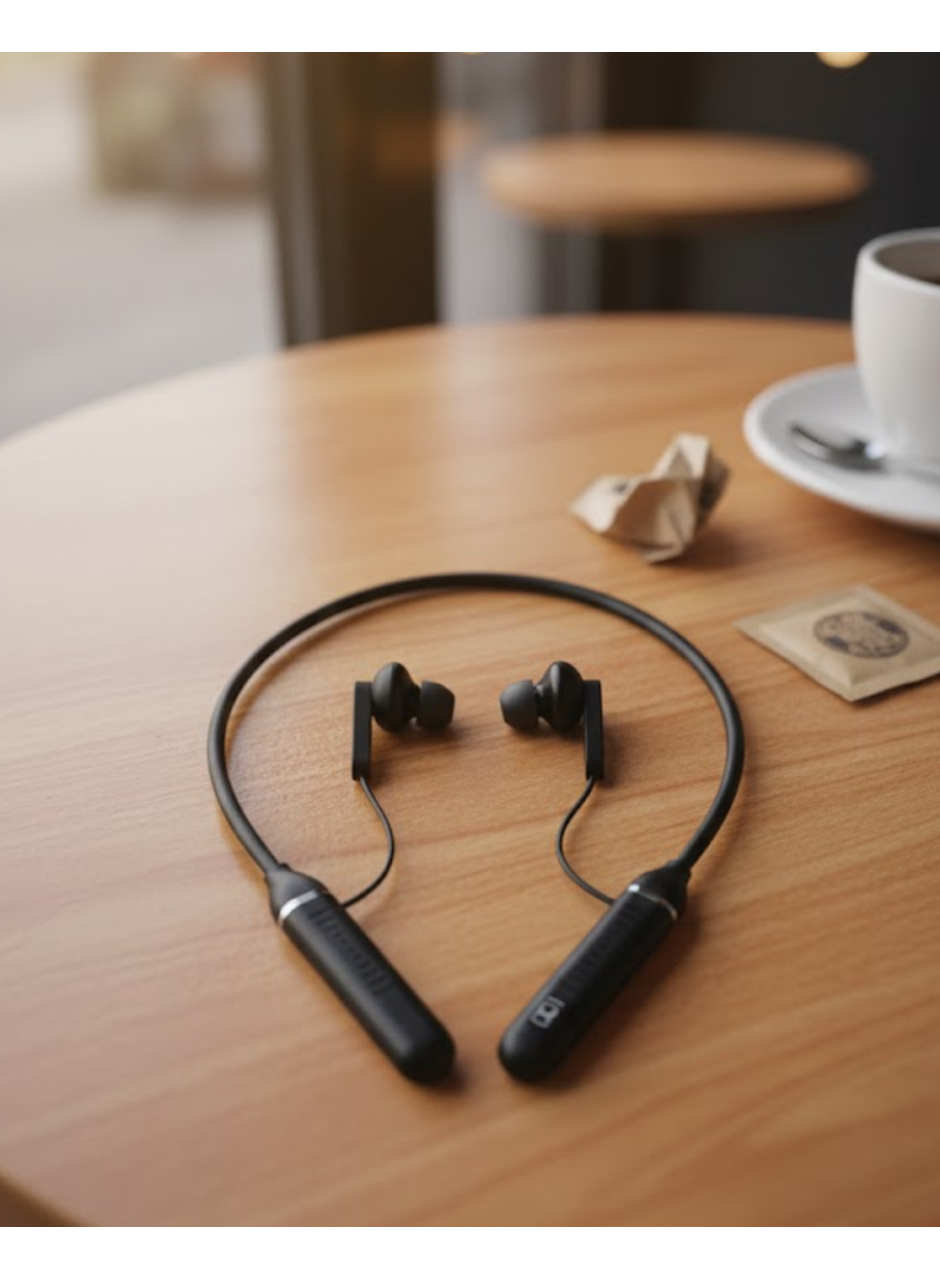 Yüksek Ses Performanslı Ergonomik Tasarımlı Kablosuz Stereo Kulaklık