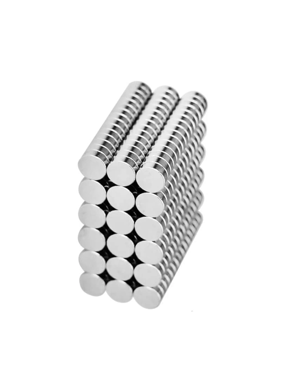 100 lü 8x3mm Yuvarlak Neodyum Mıknatıs (