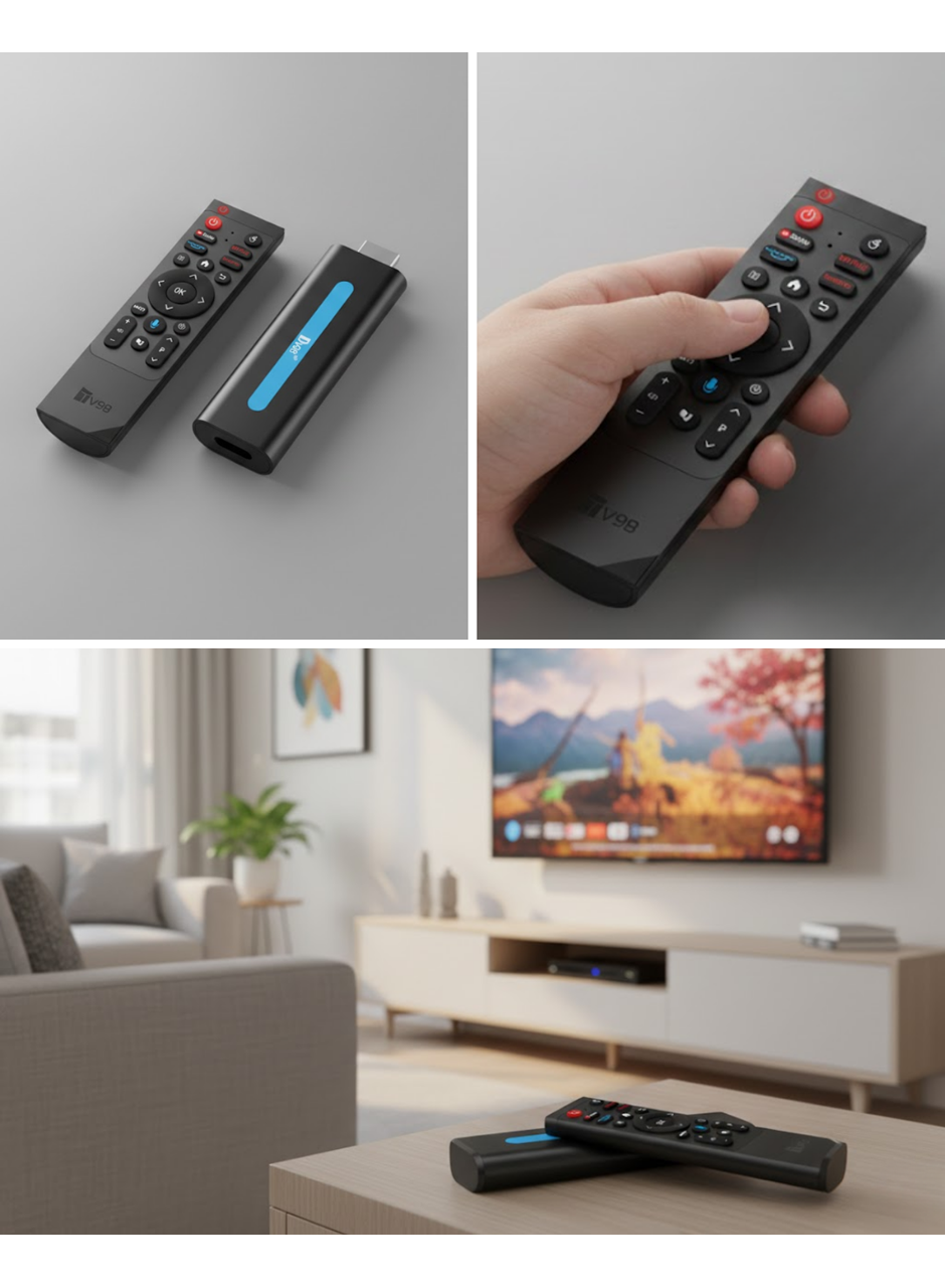 Android TV Stick Kablosuz Yayın Akıllı Eğlence Çözümü