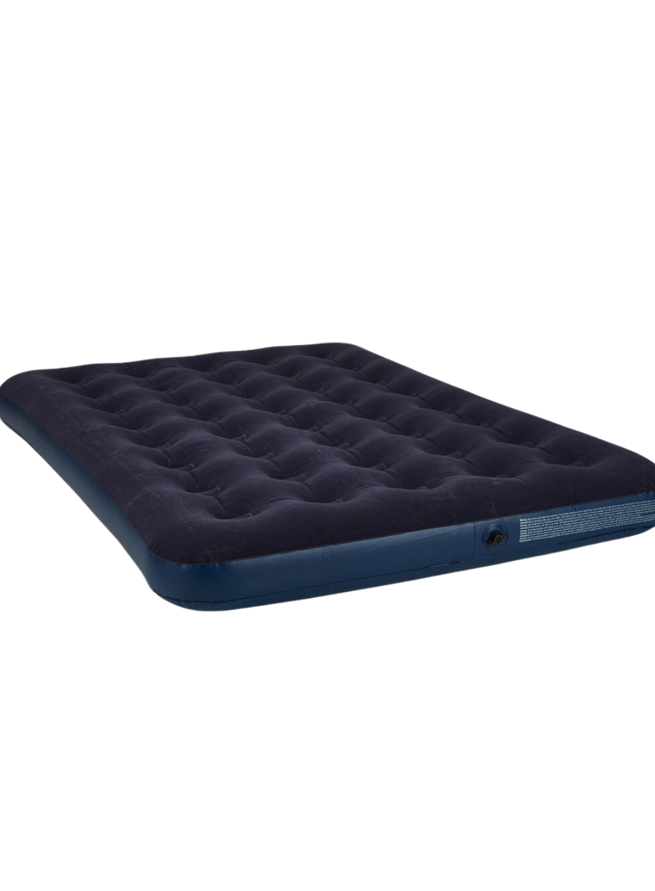 Konforlu Çift Kişilik Şişme Yatak Flokeli Yüzey Dayanıklı Gövde