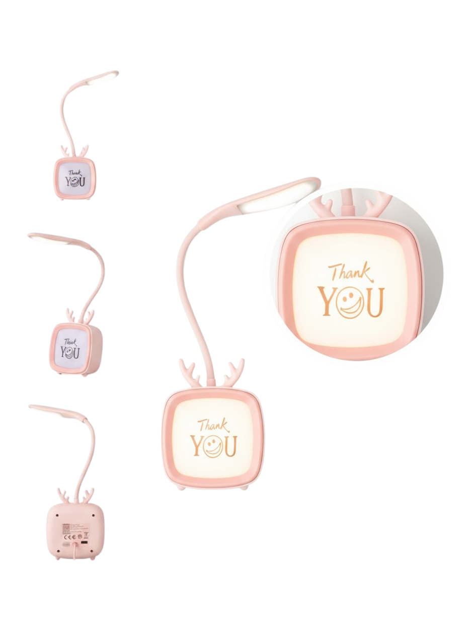 Esnek Gövdeli LED Masa Lambası Taşınabilir Gece Aydınlatması