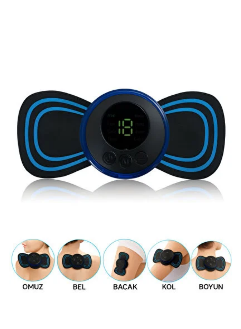 Mini EMS Vücut Masaj Cihazı Ayarlanabilir Seviye ve Zamanlayıcı