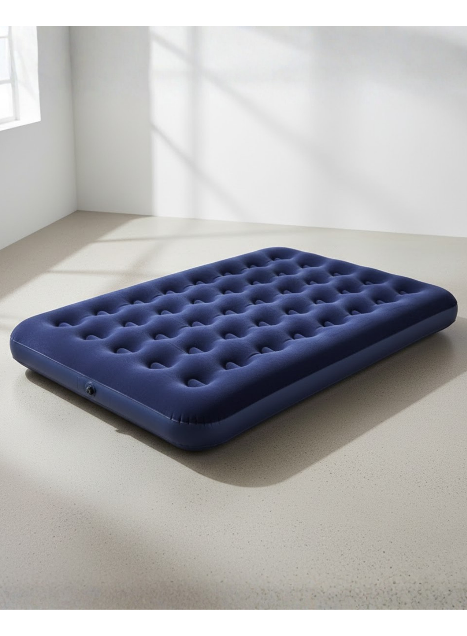 Çift Kişilik Şişme Yatak Dayanıklı Vinil Kamp ve Misafir Kullanımına Uygun