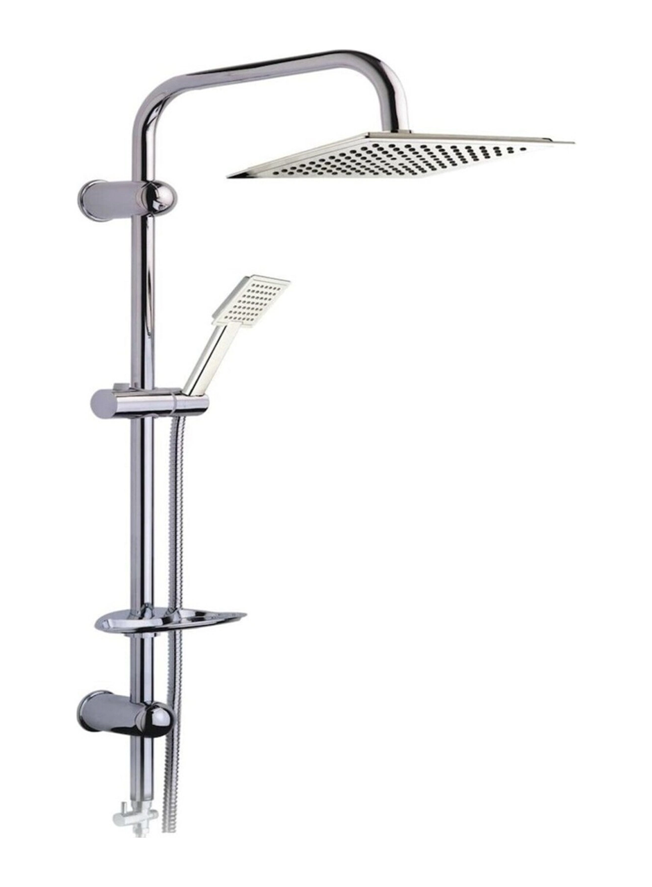 Dubai Yeni Nesil Yağmurlama Etkili Krom Duş Robotu Seti - Fonksiyonel Tepe Duş Takımı (
