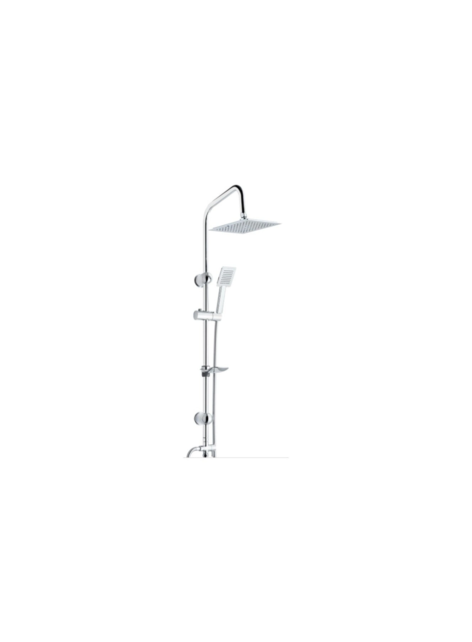 Dubai Yeni Nesil Yağmurlama Etkili Krom Duş Robotu Seti - Fonksiyonel Tepe Duş Takımı (