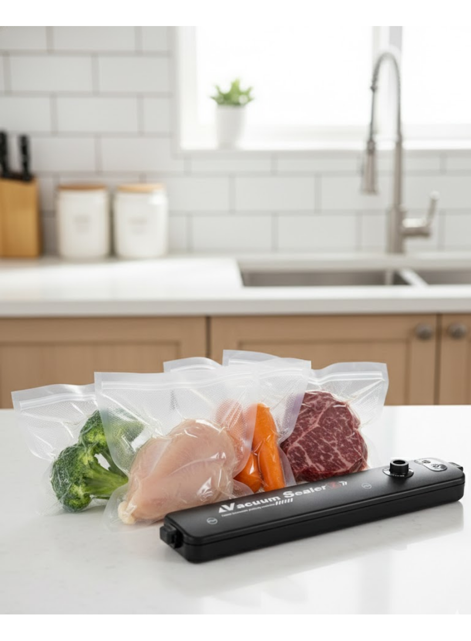 Ev Kullanımı İçin Güçlü Gıda Vakumlama ve Paketleme Makinesi