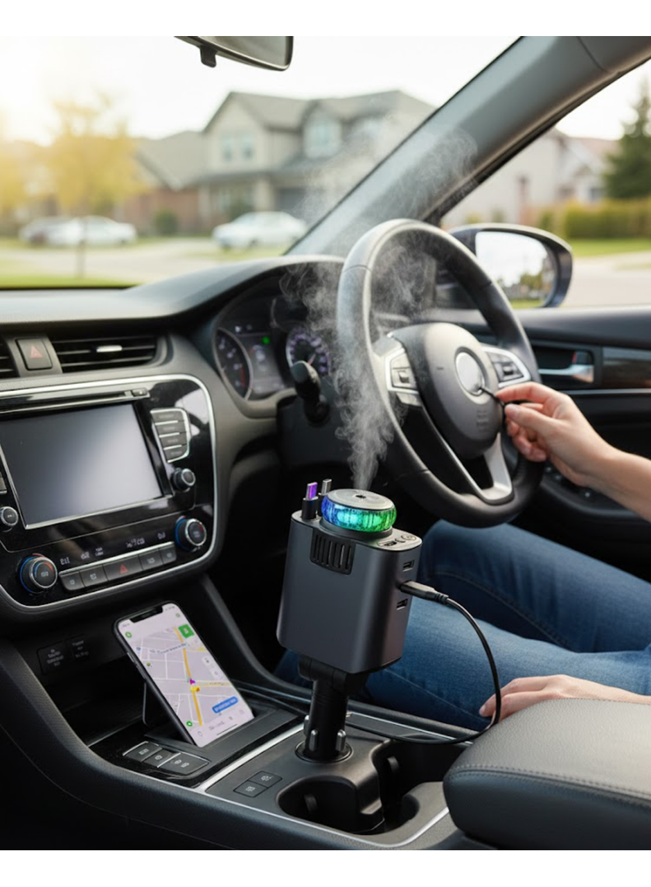 5İN1 ARAÇ NEMLENDİRİCİ