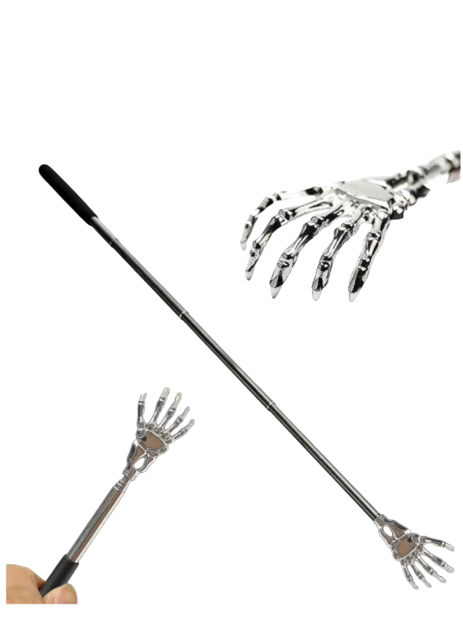 Ayarlanabilir Sırt Kaşıma Aparatı Dayanıklı Metal ve Eğlenceli Figürlü