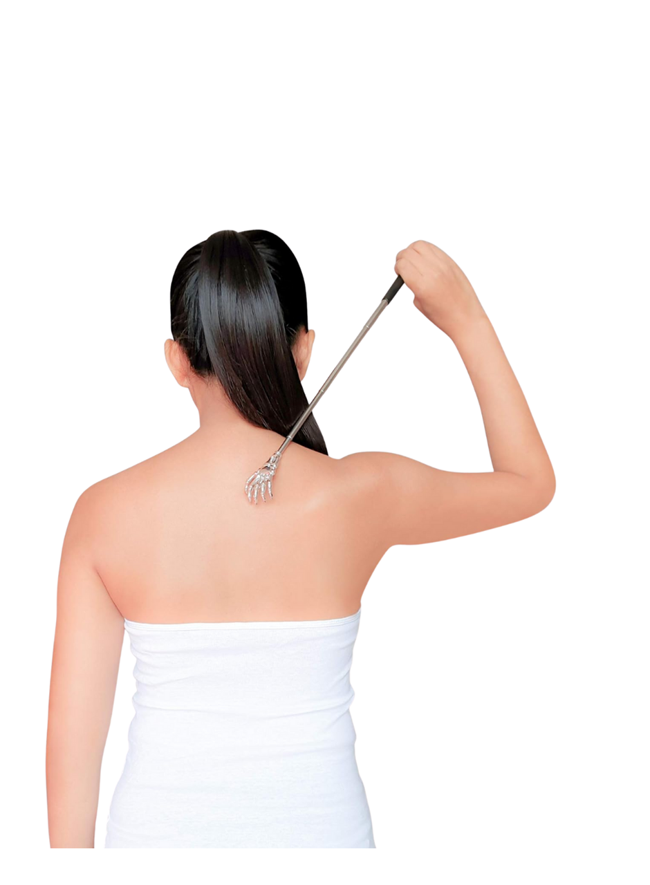 Ayarlanabilir Sırt Kaşıma Aparatı Dayanıklı Metal ve Eğlenceli Figürlü