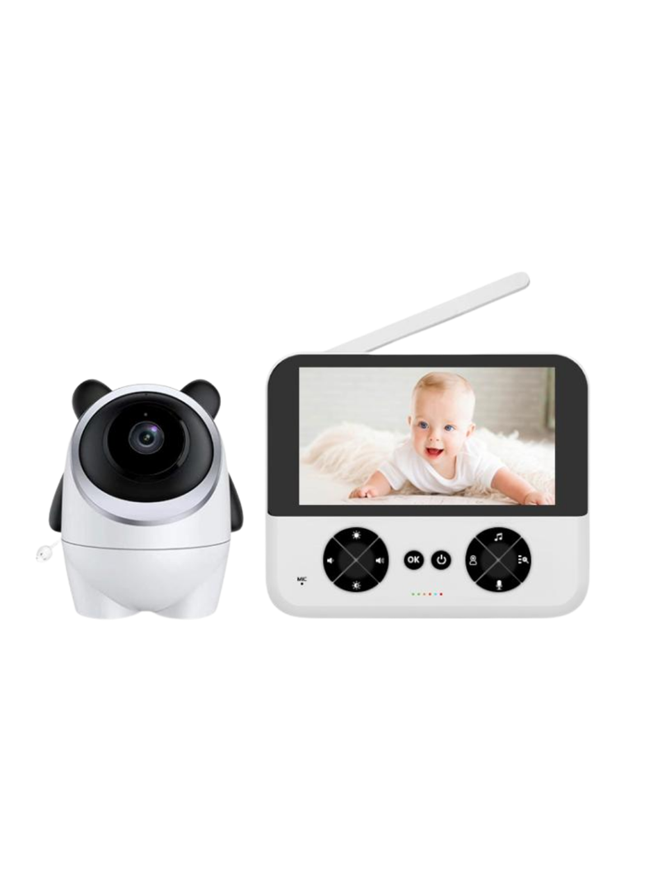 Uzaktan Kontrollü HD Bebek Kamerası Zoom ve Sıcaklık Sensörlü