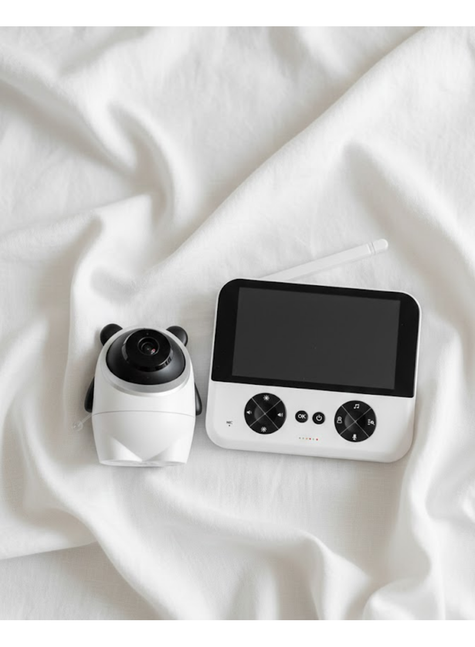 Geniş Ekranlı Bebek Monitörü Ağlama Algılama Özellikli