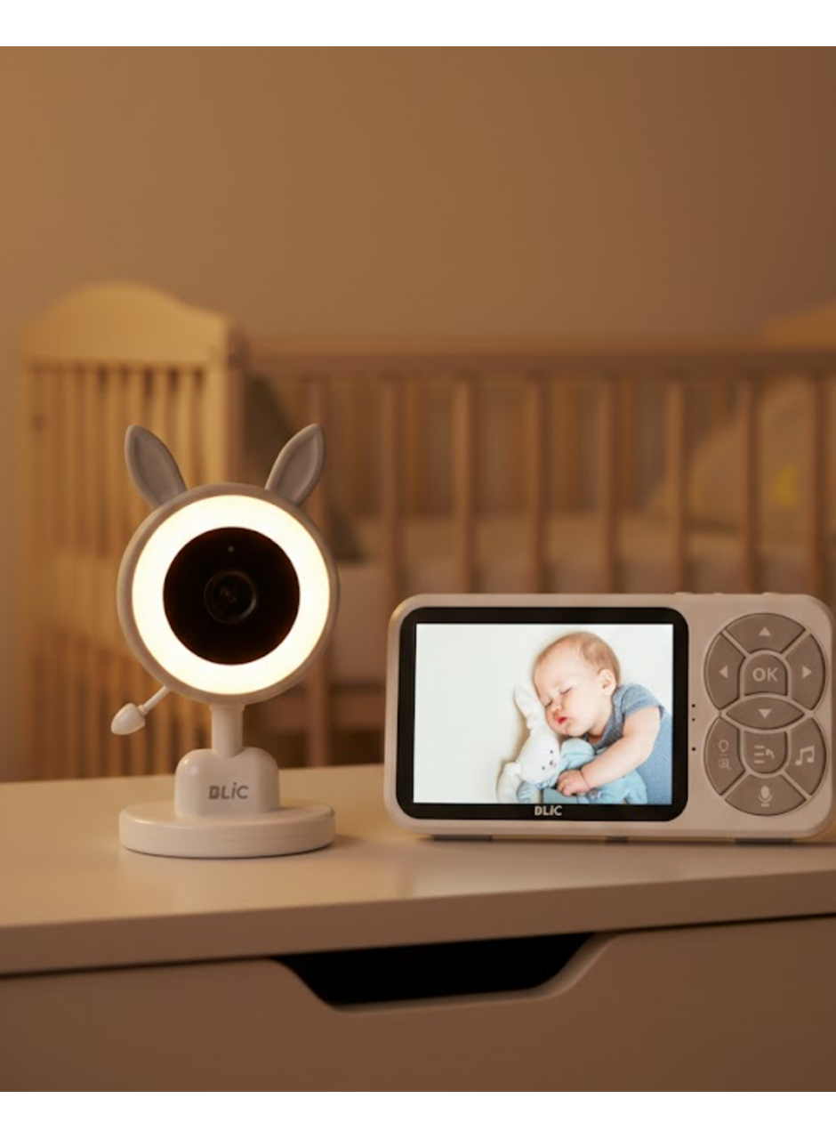 Çoklu Kamera Destekli Bebek İzleme Sistemi RGB Gece Lambalı