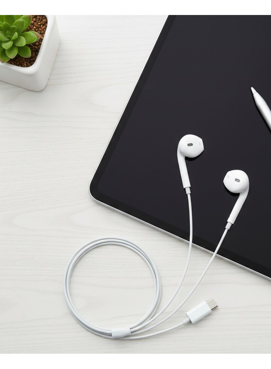 Type C Girişli Kulak İçi Kulaklık Günlük Kullanıma Uygun