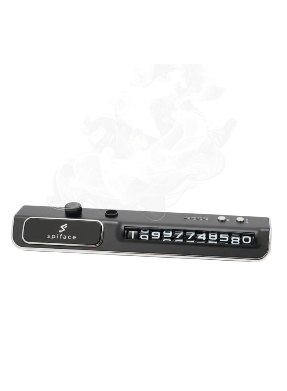 Araç Ön Cam Nemlendirici Telefon Numarası Gösterme Aparatı LED Işıklı