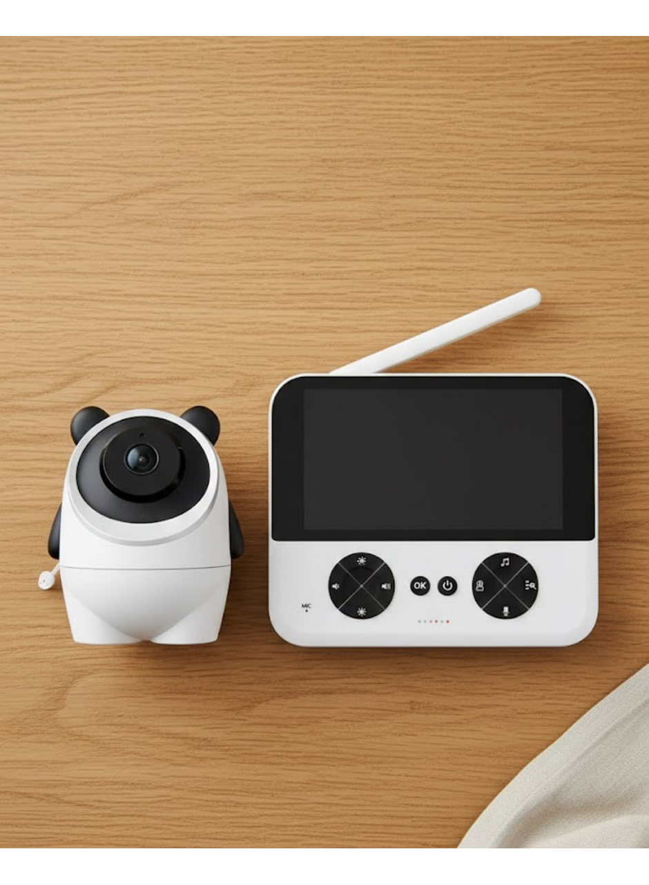 720P HD Gece Görüşlü Kablosuz Bebek Kamerası İki Yönlü Sesli