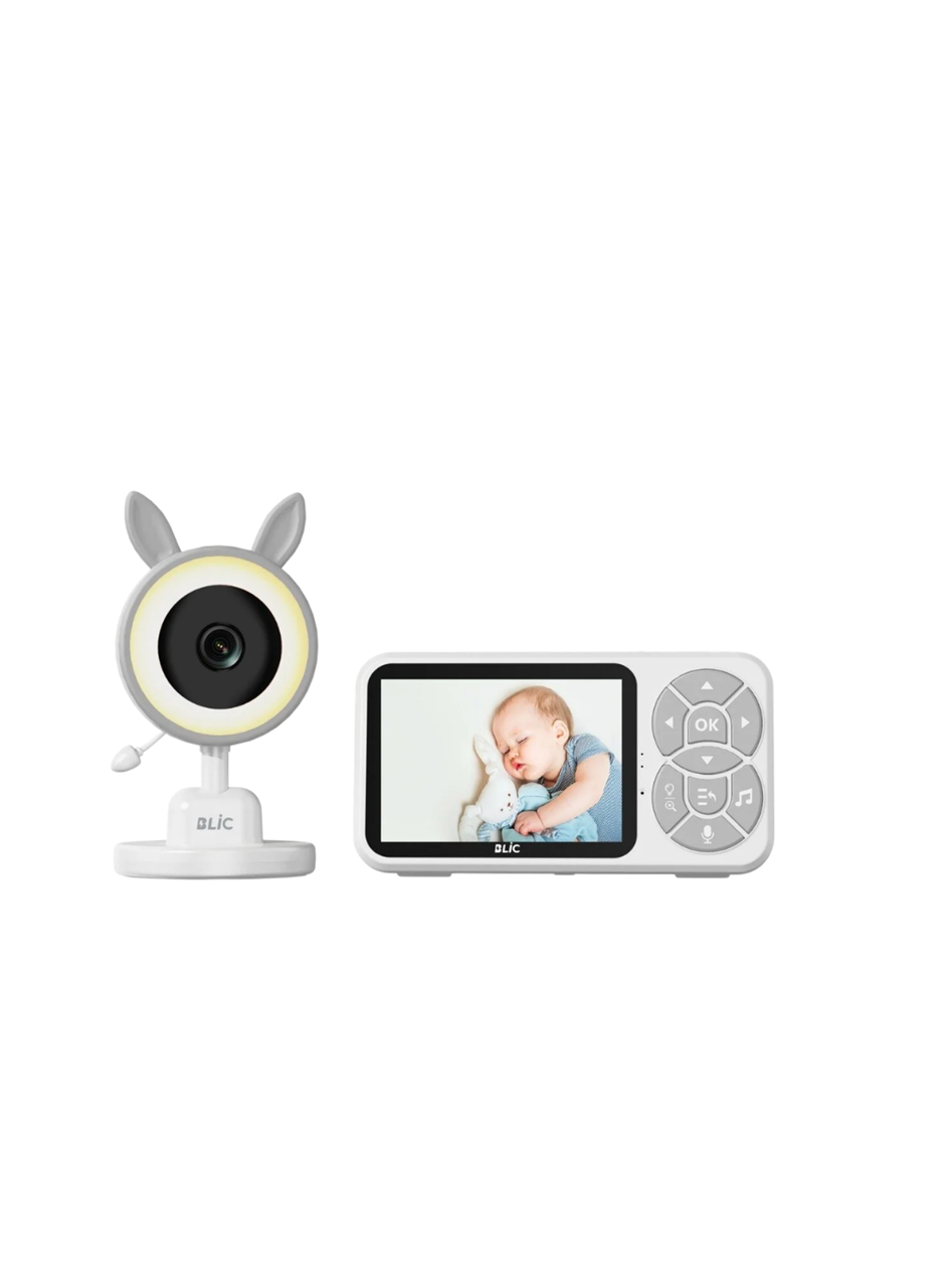 Gece Görüşlü Bebek Telsizi Besleme Hatırlatıcılı LCD Ekran