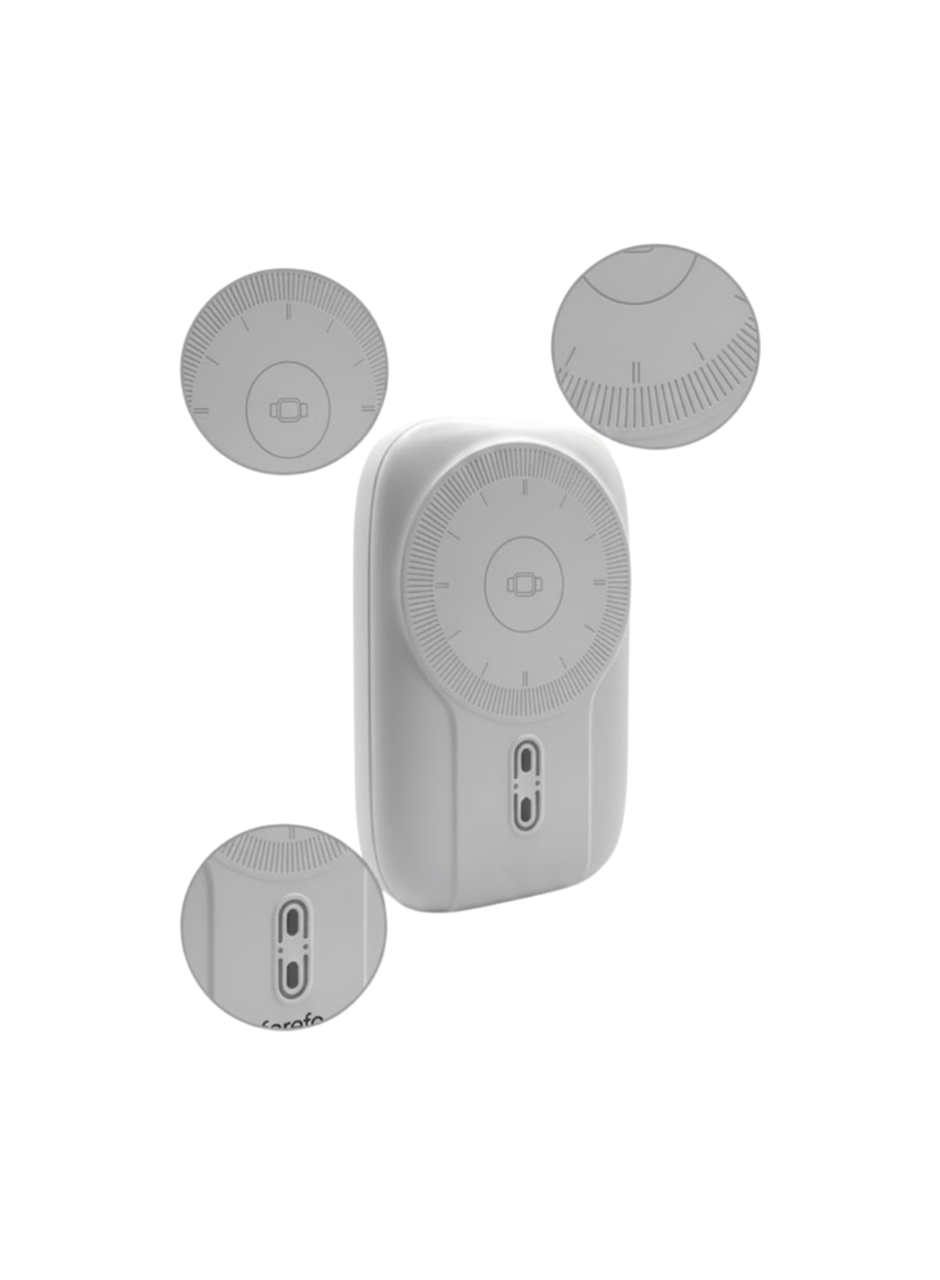 Kablosuz ve Kablolu Şarj Destekli 10000 mAh Taşınabilir Powerbank