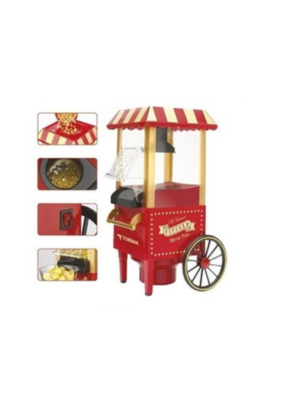 Sağlıklı Atıştırmalıklar İçin Yağsız Popcorn Makinesi