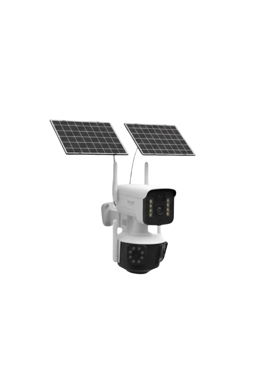 Çoklu Lensli 9MP Solar IP Kamera Uzaktan İzleme ve Alarm Bildirimli
