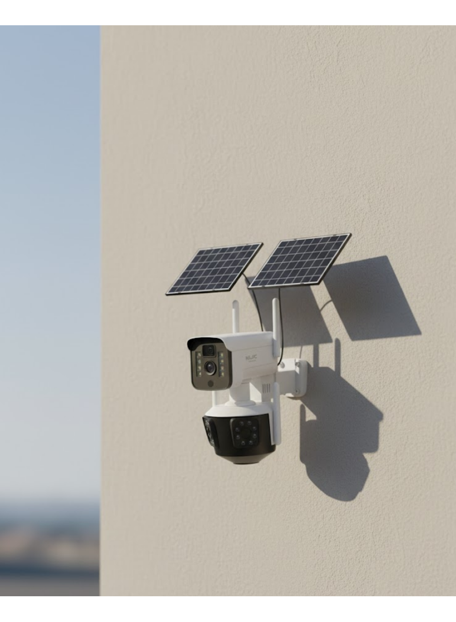 Solar Enerjili 4G Kablosuz Güvenlik Kamerası 12000mAh Bataryalı