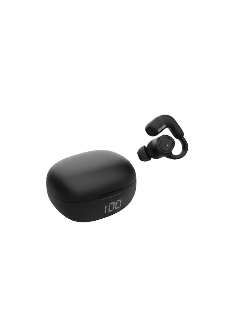 Açık Tasarım Kablosuz Bluetooth Spor Kulaklık LED Ekranlı