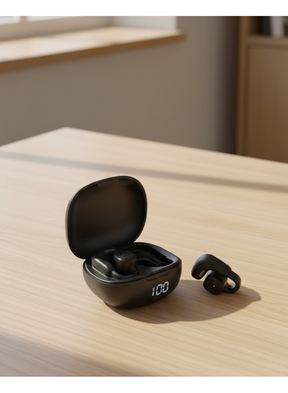Kulak İçi Olmayan Kablosuz Kulaklık Dual Mic ve Uzun Pil Süresi