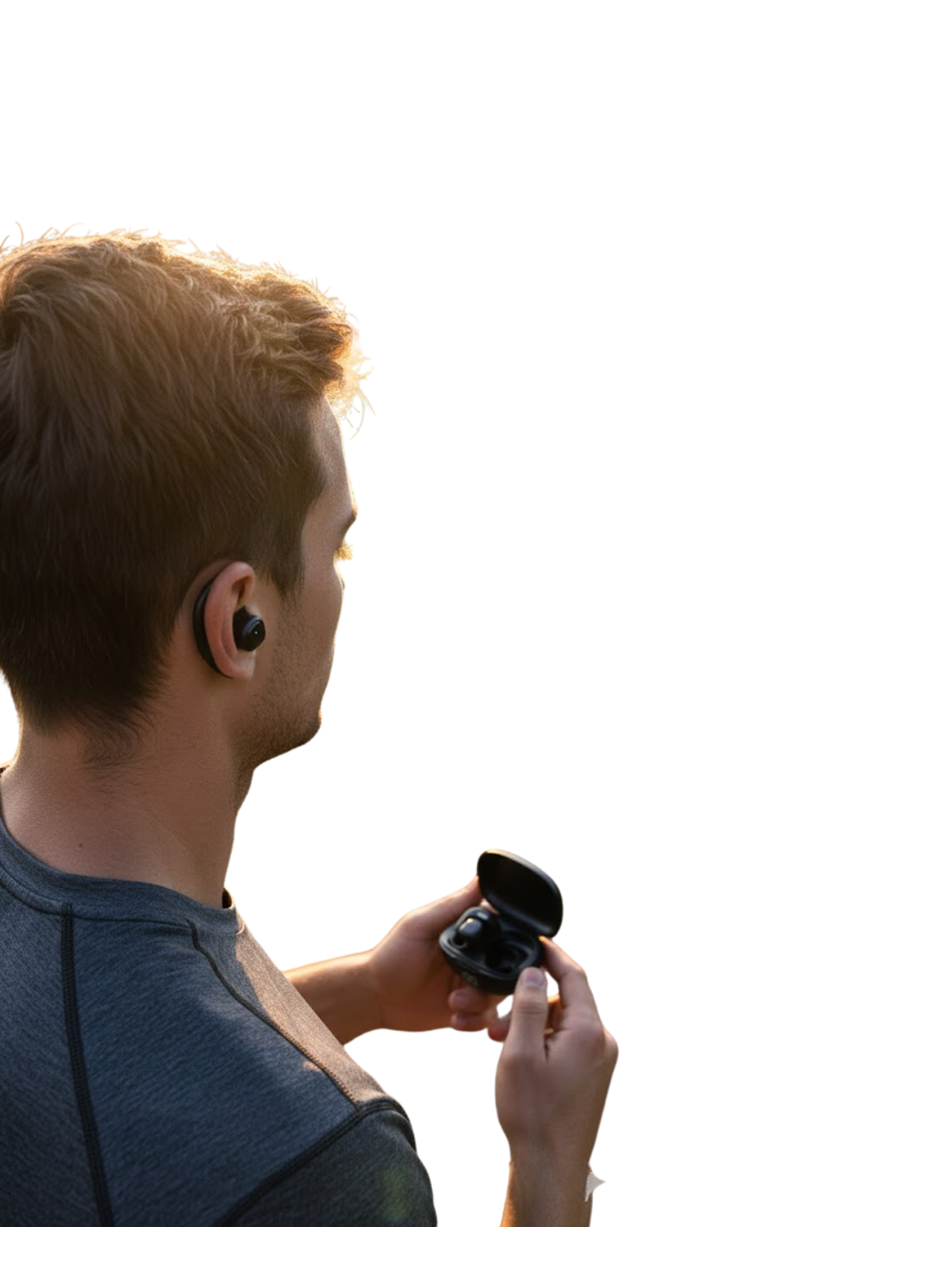 Kulak İçi Olmayan Kablosuz Kulaklık Dual Mic ve Uzun Pil Süresi