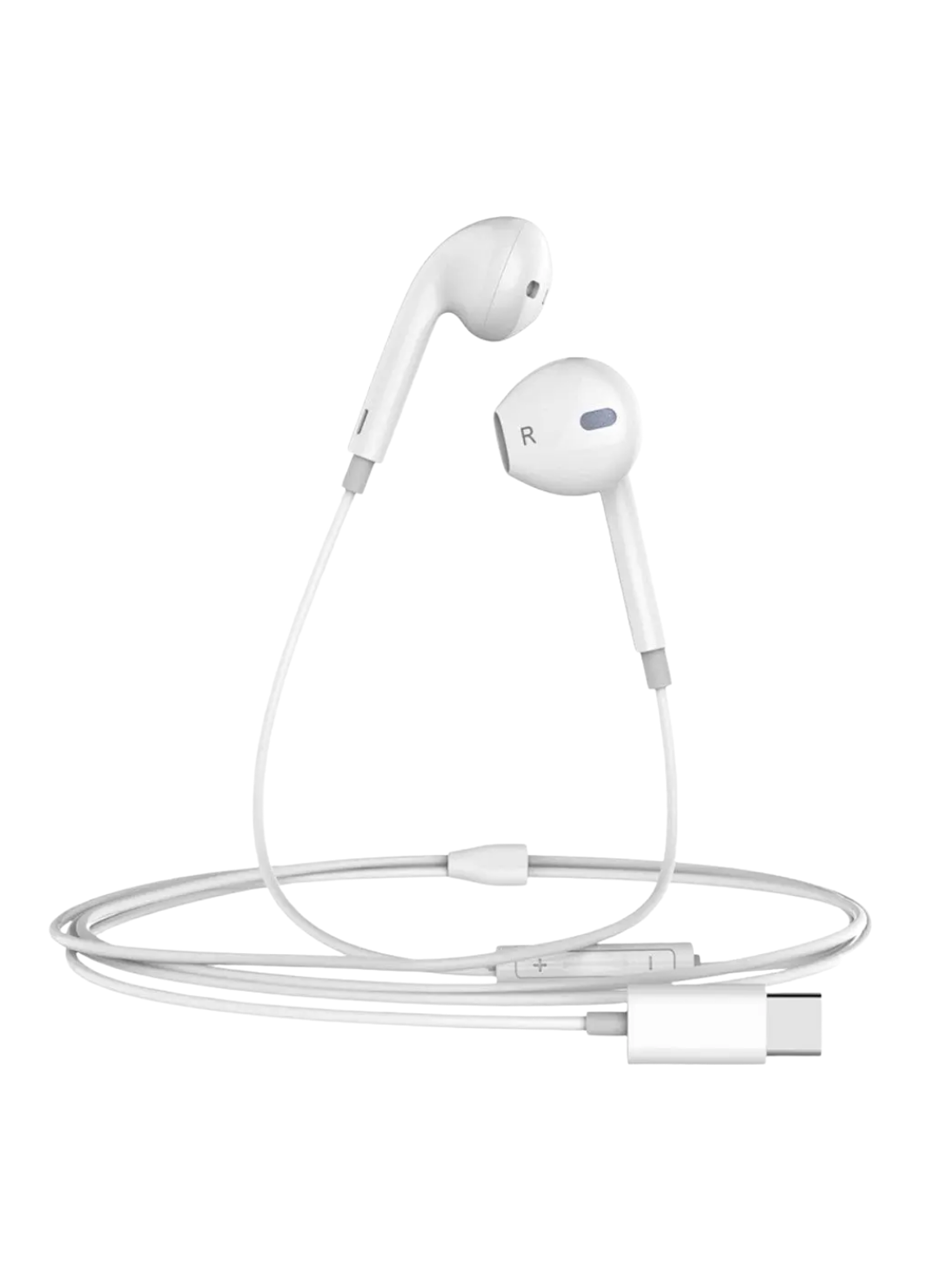 Type C Kablolu Mikrofonlu Kulaklık Mega Bass Özellikli