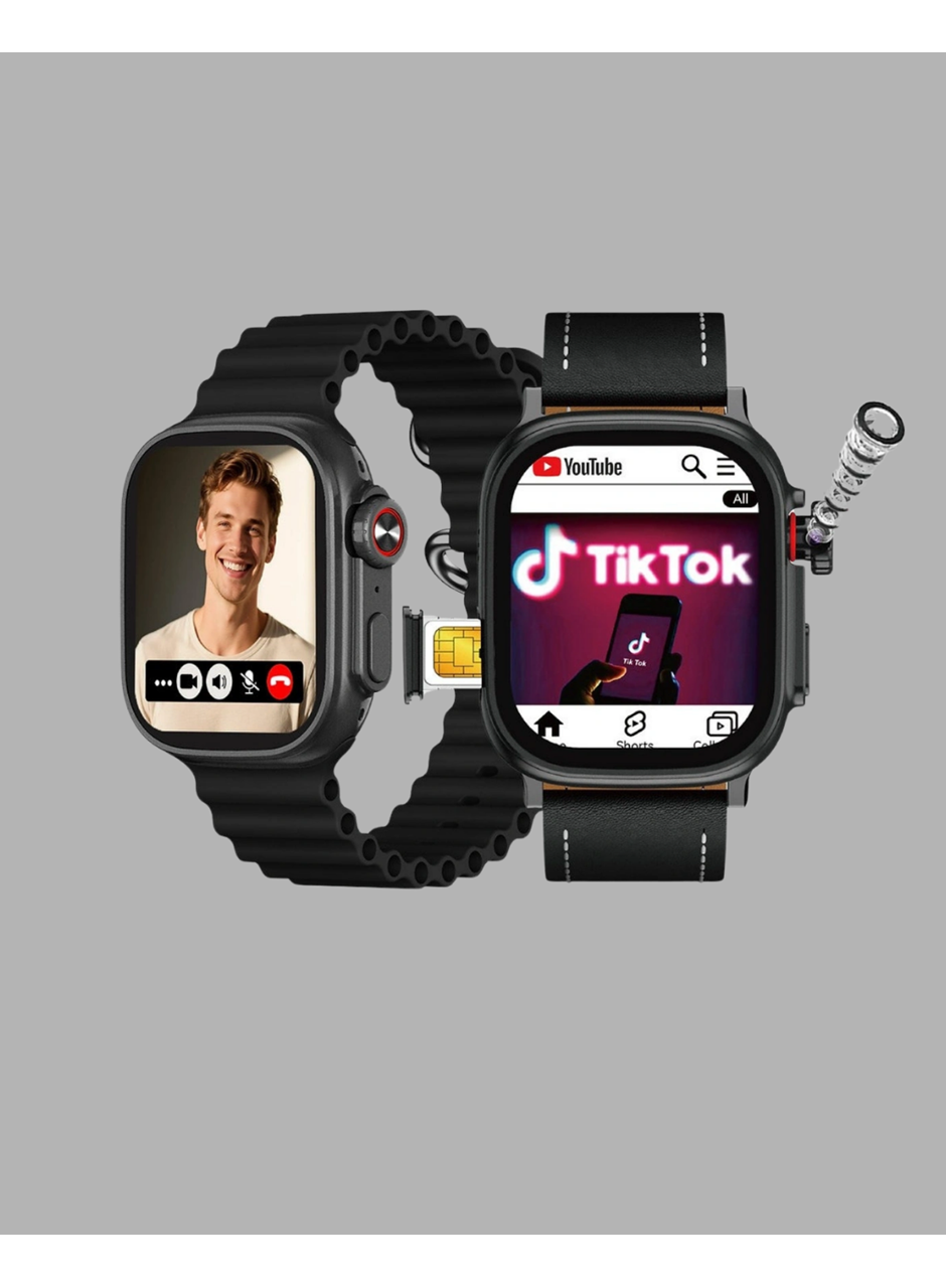 Uyku Takipli GPS’li SIM Kart Destekli Akıllı Saat