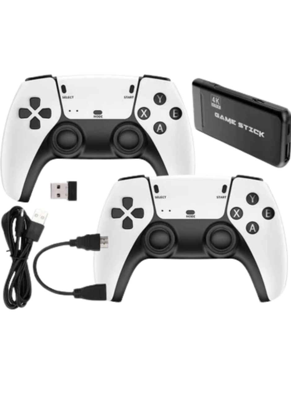 Retro Atari ve Konsol Oyunları Destekli 4K Game Stick