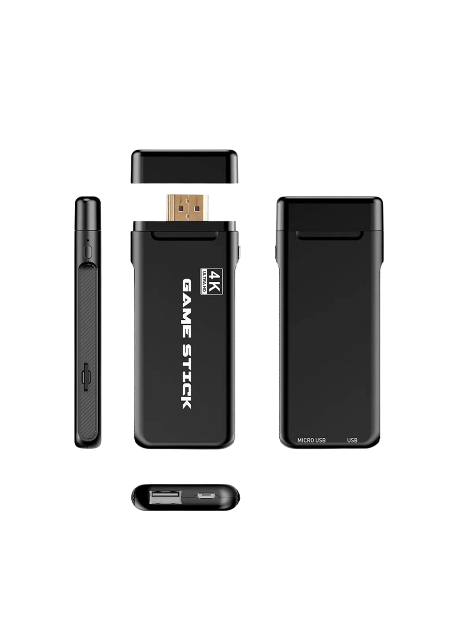 Retro Atari ve Konsol Oyunları Destekli 4K Game Stick