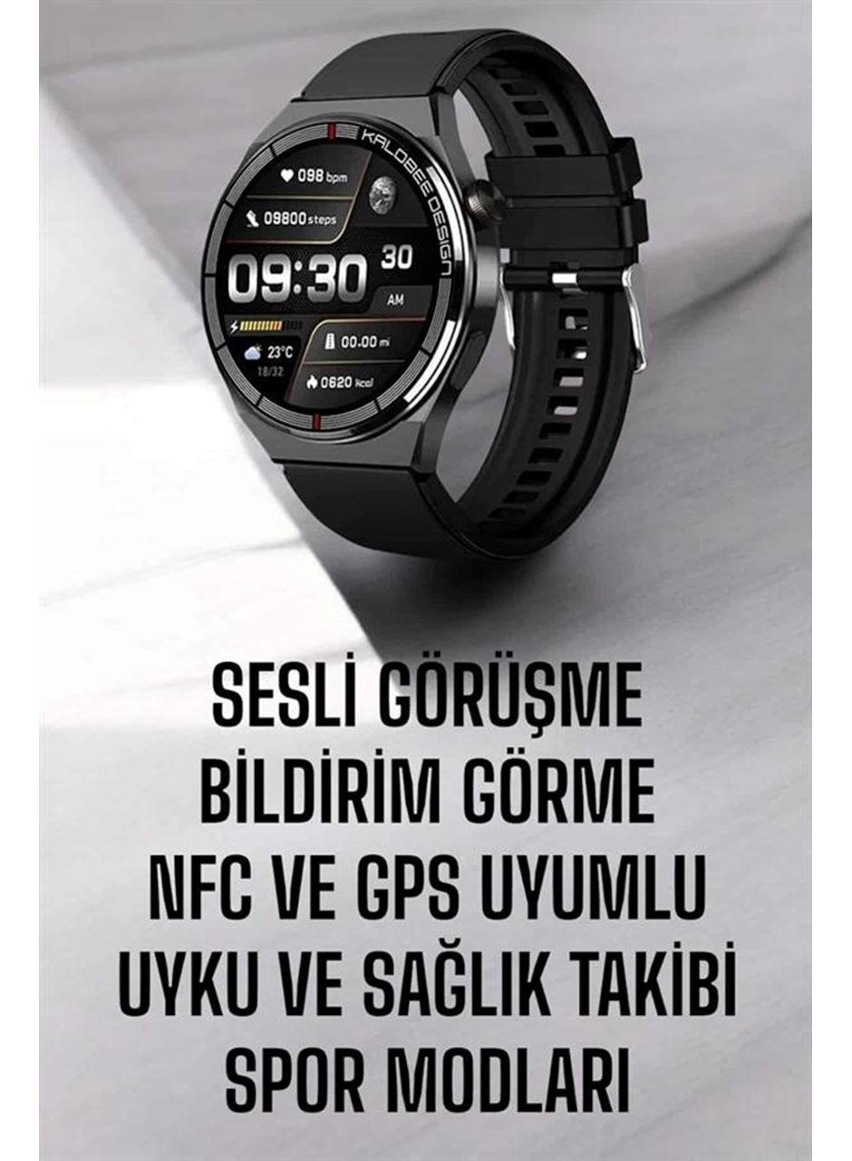 Akıllı Saat Nabız Sensörlü Bildirim Görebilen Spor Modları GPS Takibi