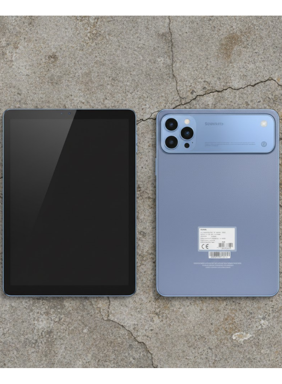 10.1 İnç Tablet 6800 mAh Batarya Çift Hoparlörlü