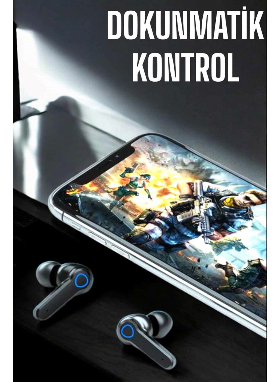 Kablosuz Bluetooth Kulaklık Dokunmatik Kontrol Uzun Pil Ömrü