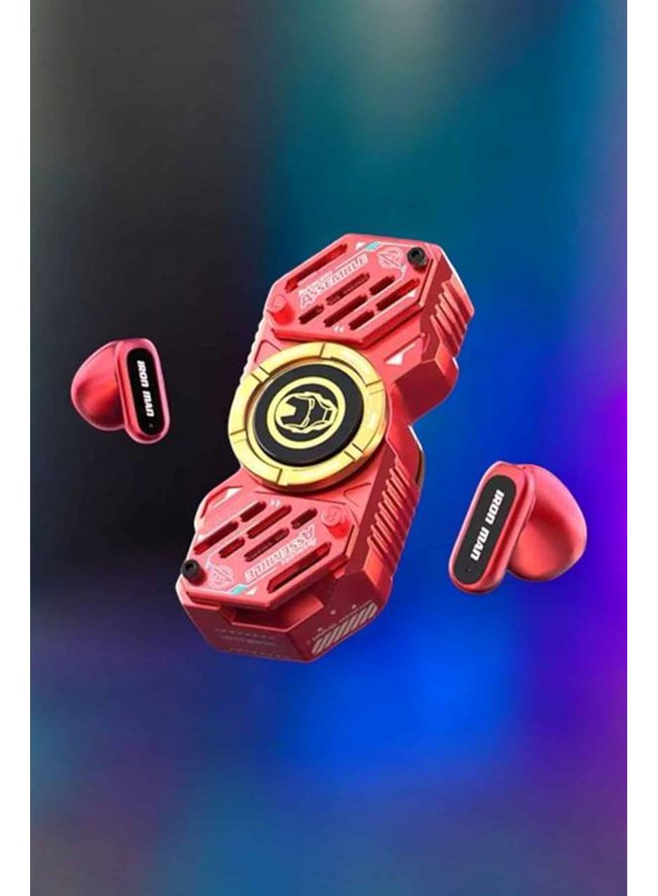 Bluetooth Kulaklık Stres Çarklı Döndürülebilir Uzun Şarj Süreli Oyuncu Kulaklığı