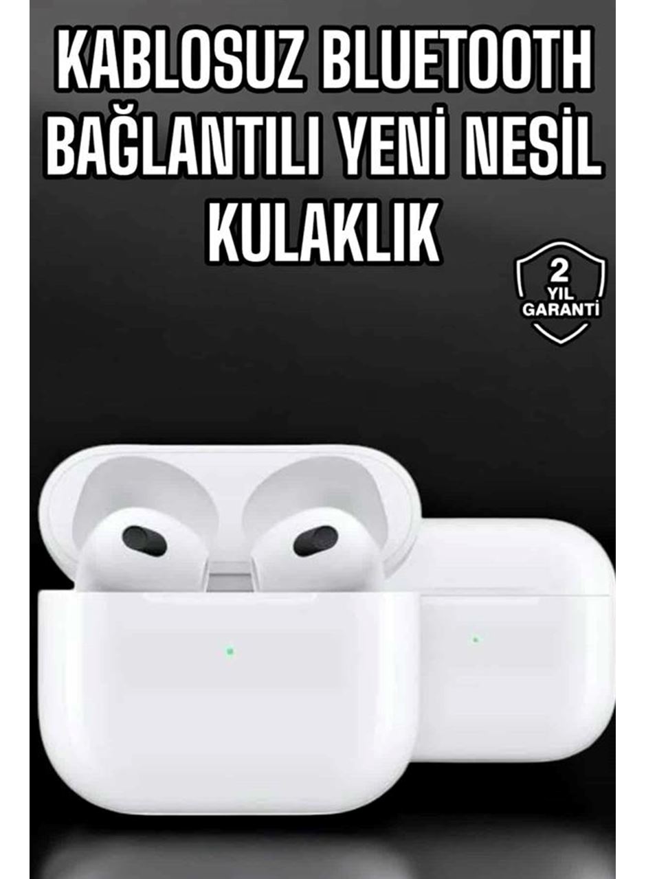 Bluetooth Kulaklık 3.Nesil Kablosuz Uzun Pil Ömrü Dokunmatik Kontrol