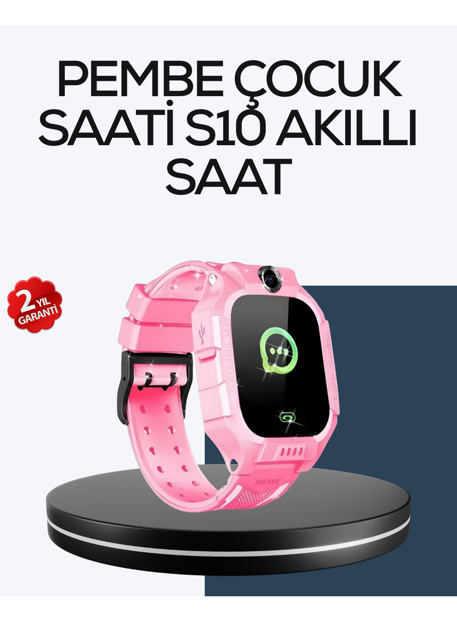 S10 Akıllı Çocuk Saati Çift Yönlü Konuşma ve SOS Fonksiyonu