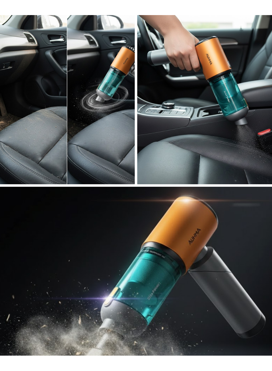 AHV27 Araç İçi El Süpürgesi