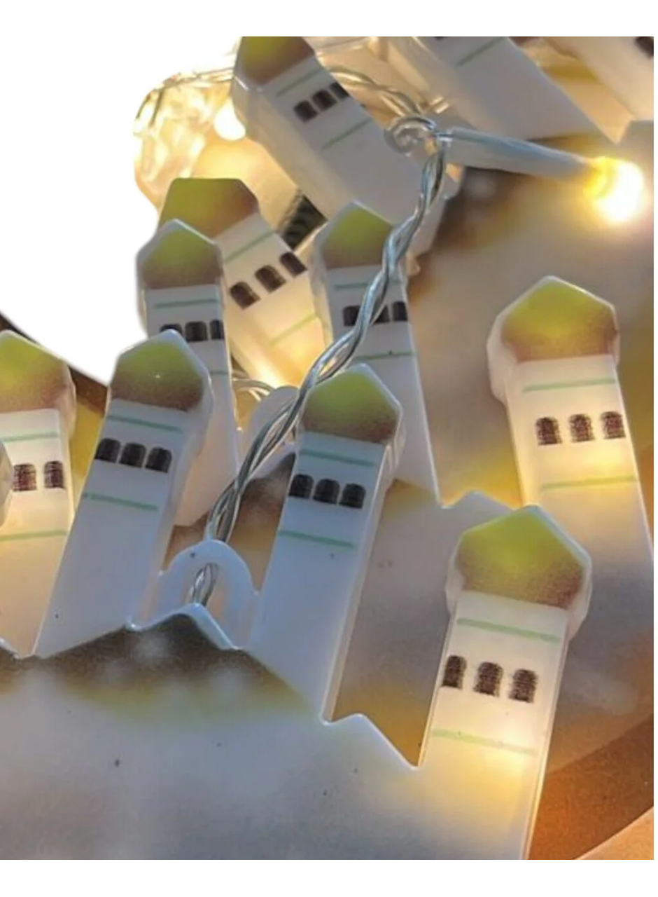 3 Metre Ramazan LED Saçak Işık Ev İçi Dekoratif Aydınlatma