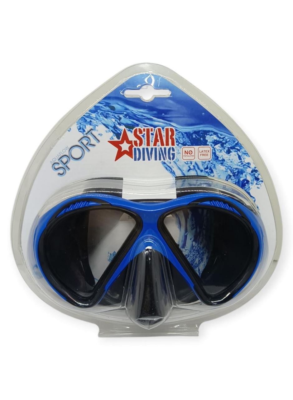 Star Diving Dalış Maskesi Yetişkin - 51701-MAVİ
