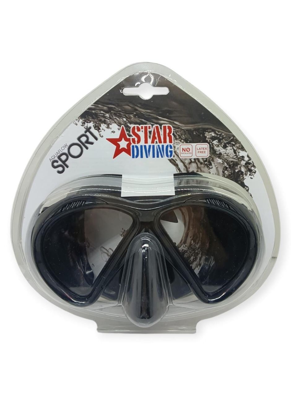 Star Diving Dalış Maskesi Yetişkin - 51701-SİYAH