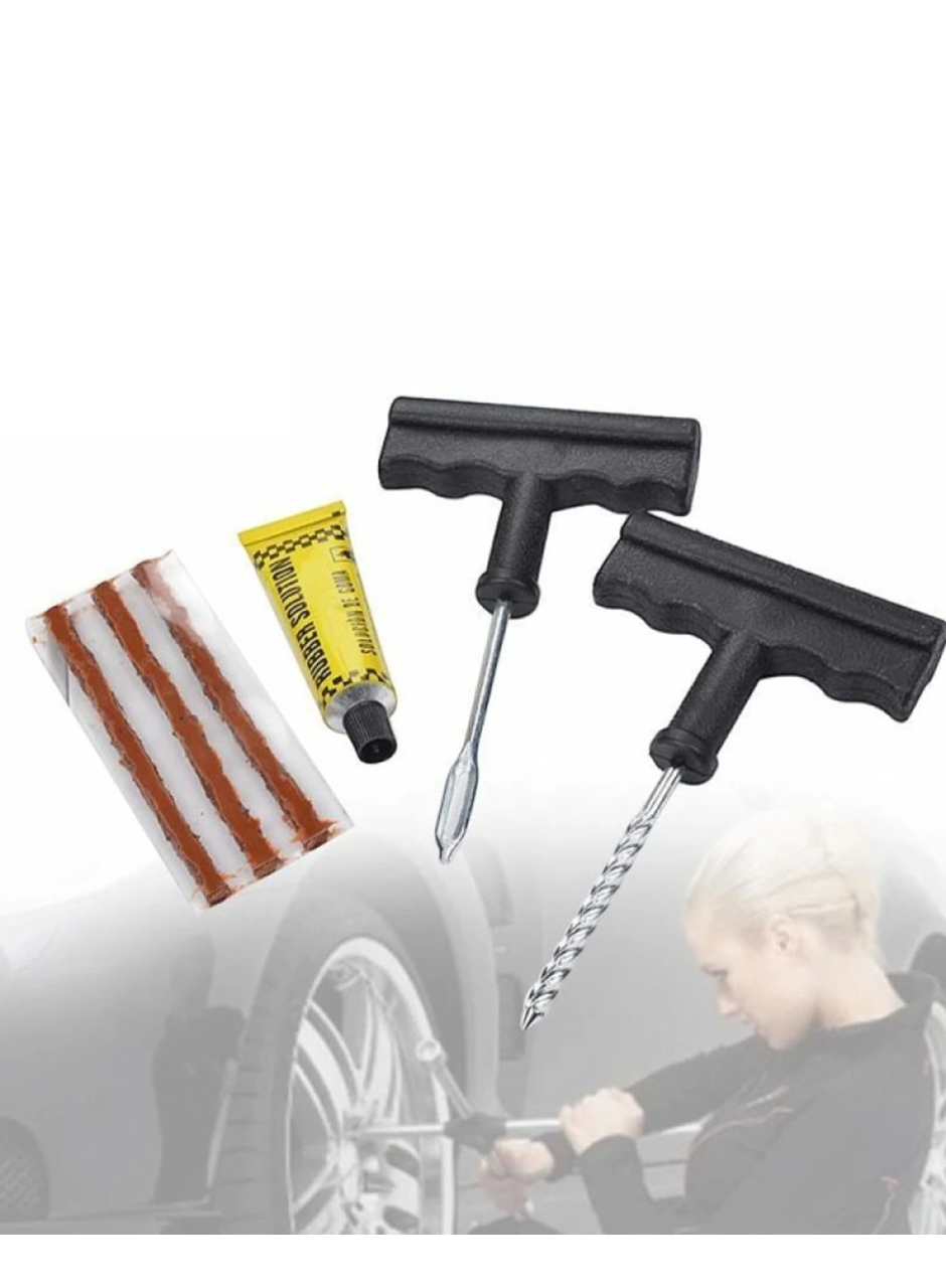 Servise Gerek Kalmadan Patlak Lastik Çözümü 6 Parça Set