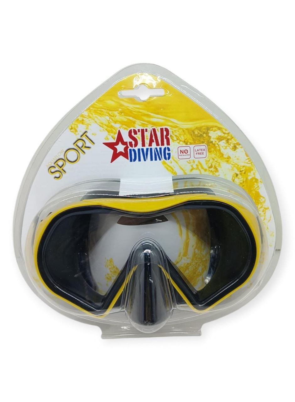Star Diving Dalış Maskesi Yetişkin - 51702-SARI