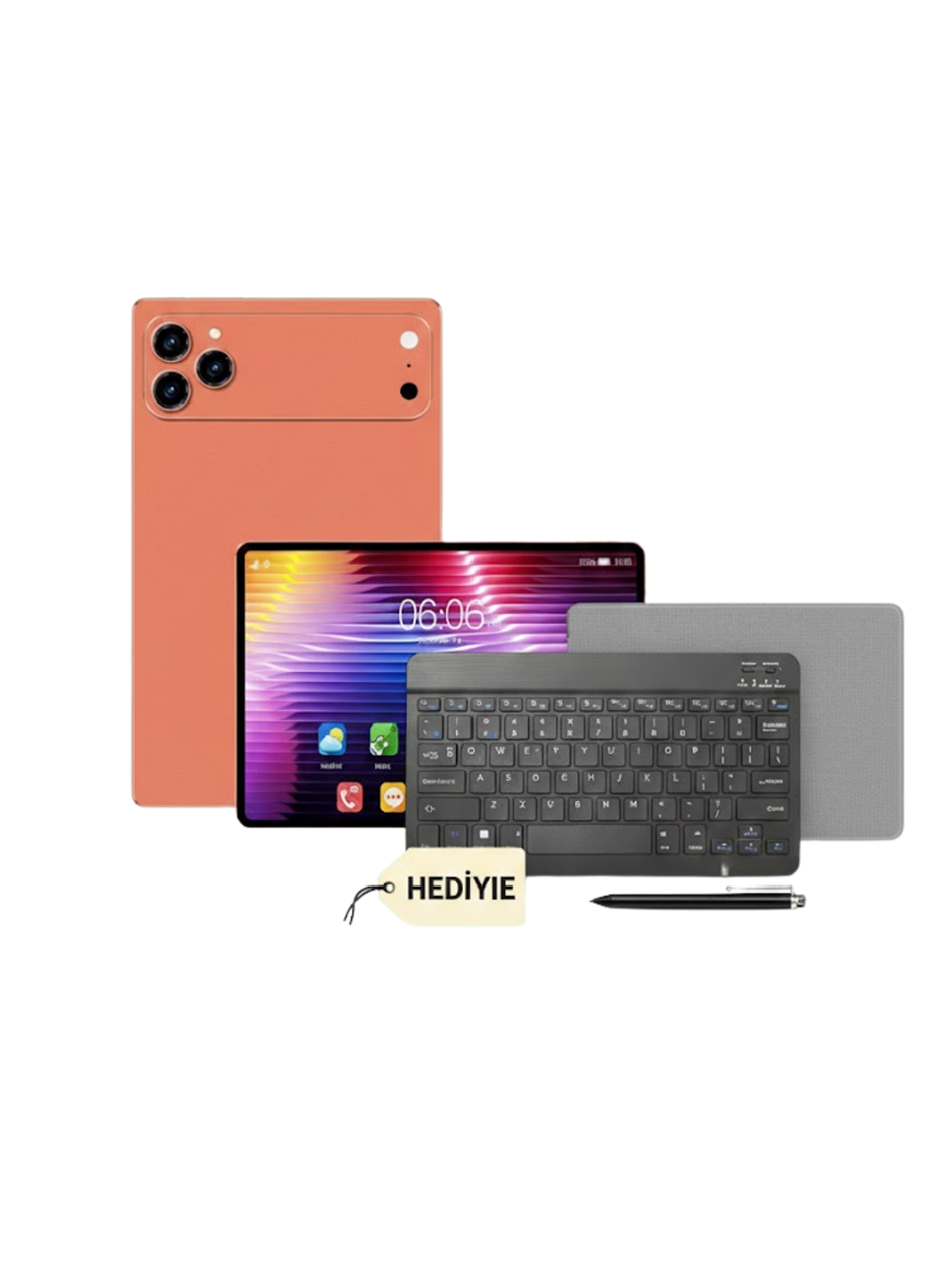 Tablet PC Klavye Kalem Kılıf Ekran Koruyucu Hediyeli Full Paket