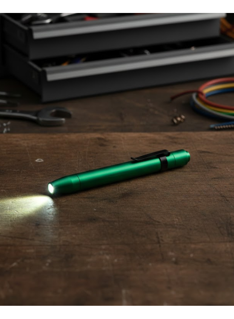 Cep Tipi LED Kalem Fener Hassas Alanlar İçin Pratik Çözüm