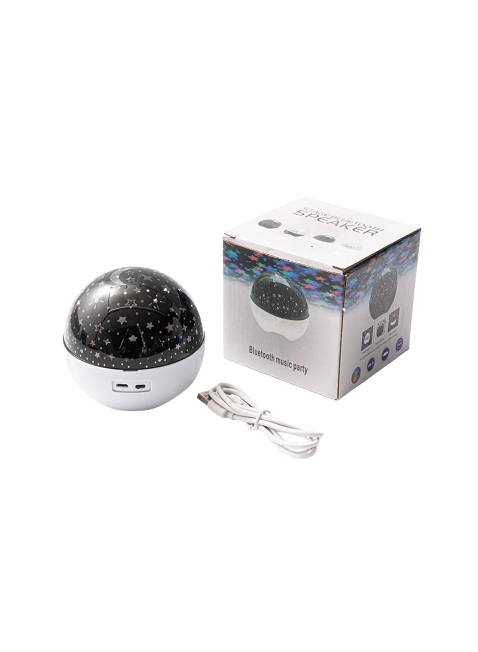 Müzikli Yıldız Yansıtmalı Dekoratif Gece Lambası