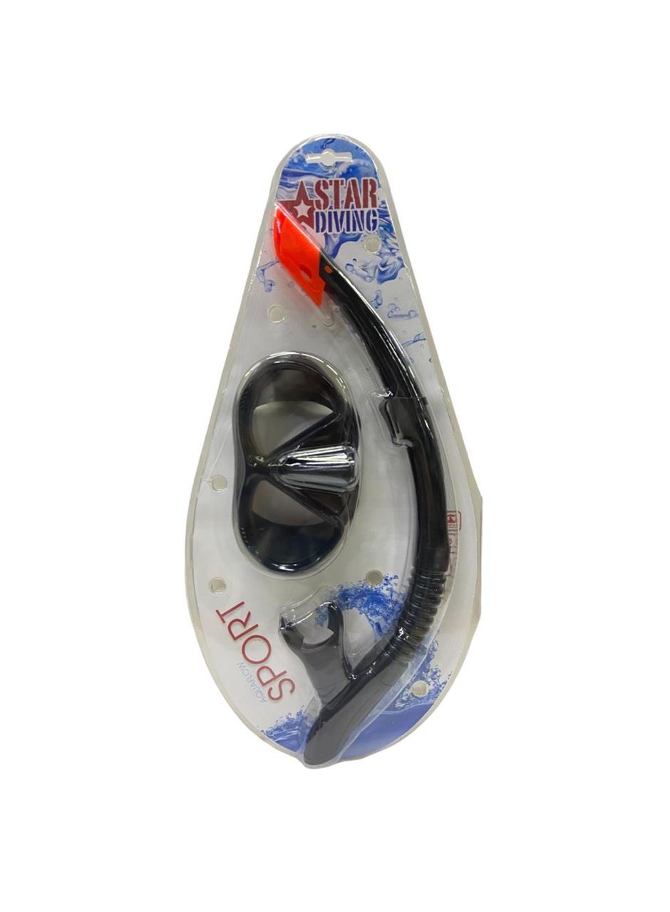 Star Diving Dalış Maskesi ve Snorkel Yetişkin - 51711-KIRMIZI