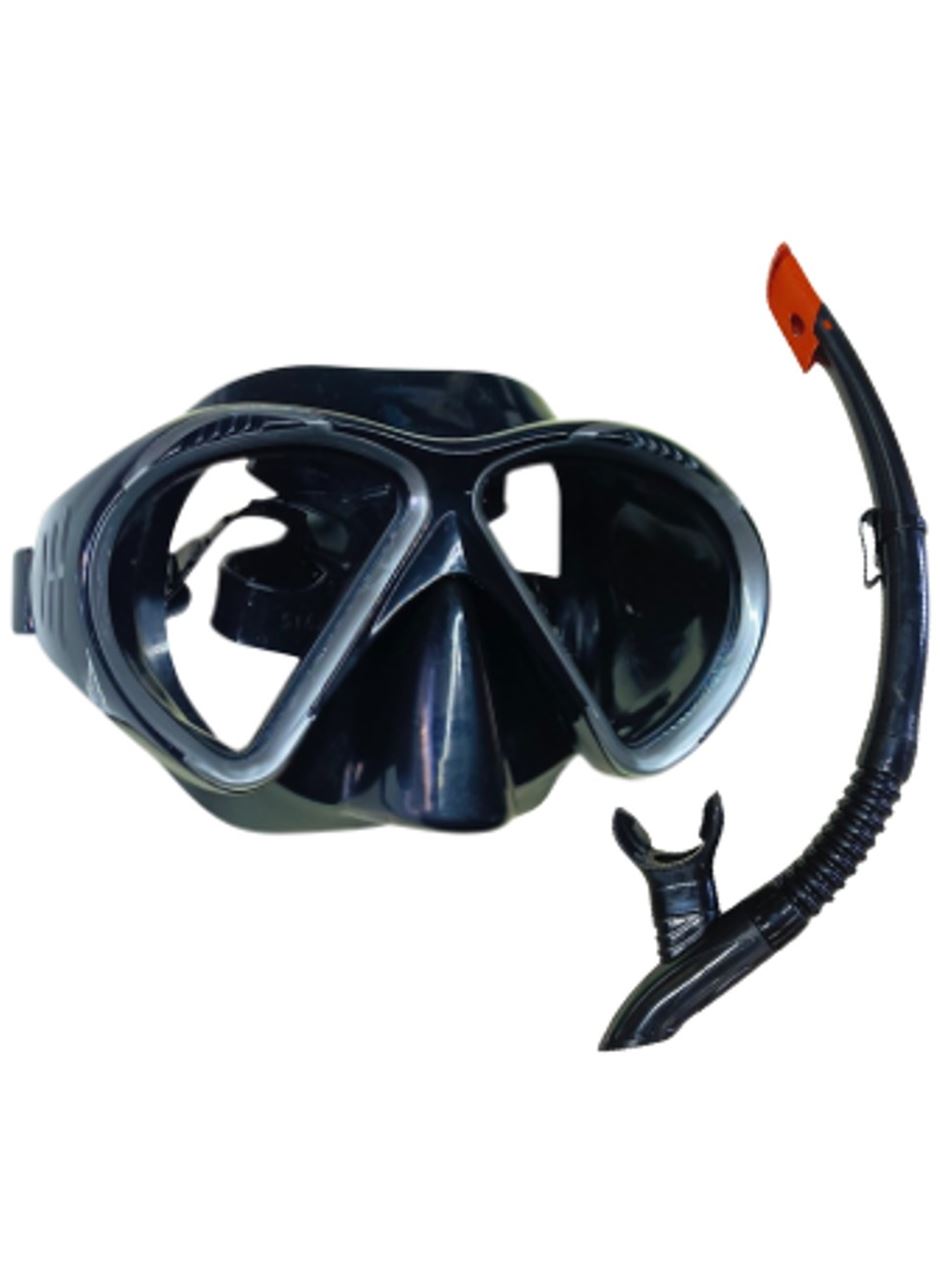 Star Diving Dalış Maskesi ve Snorkel Yetişkin - 51711-SİYAH