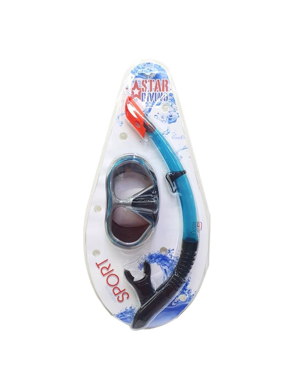 Star Diving Dalış Maskesi ve Snorkel Yetişkin - 51713-MAVİ