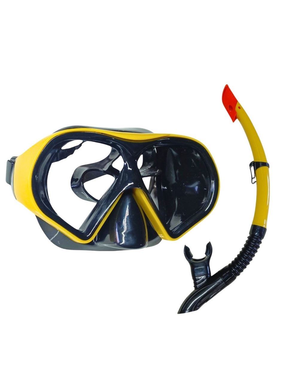 Star Diving Dalış Maskesi ve Snorkel Yetişkin - 51713-SARI